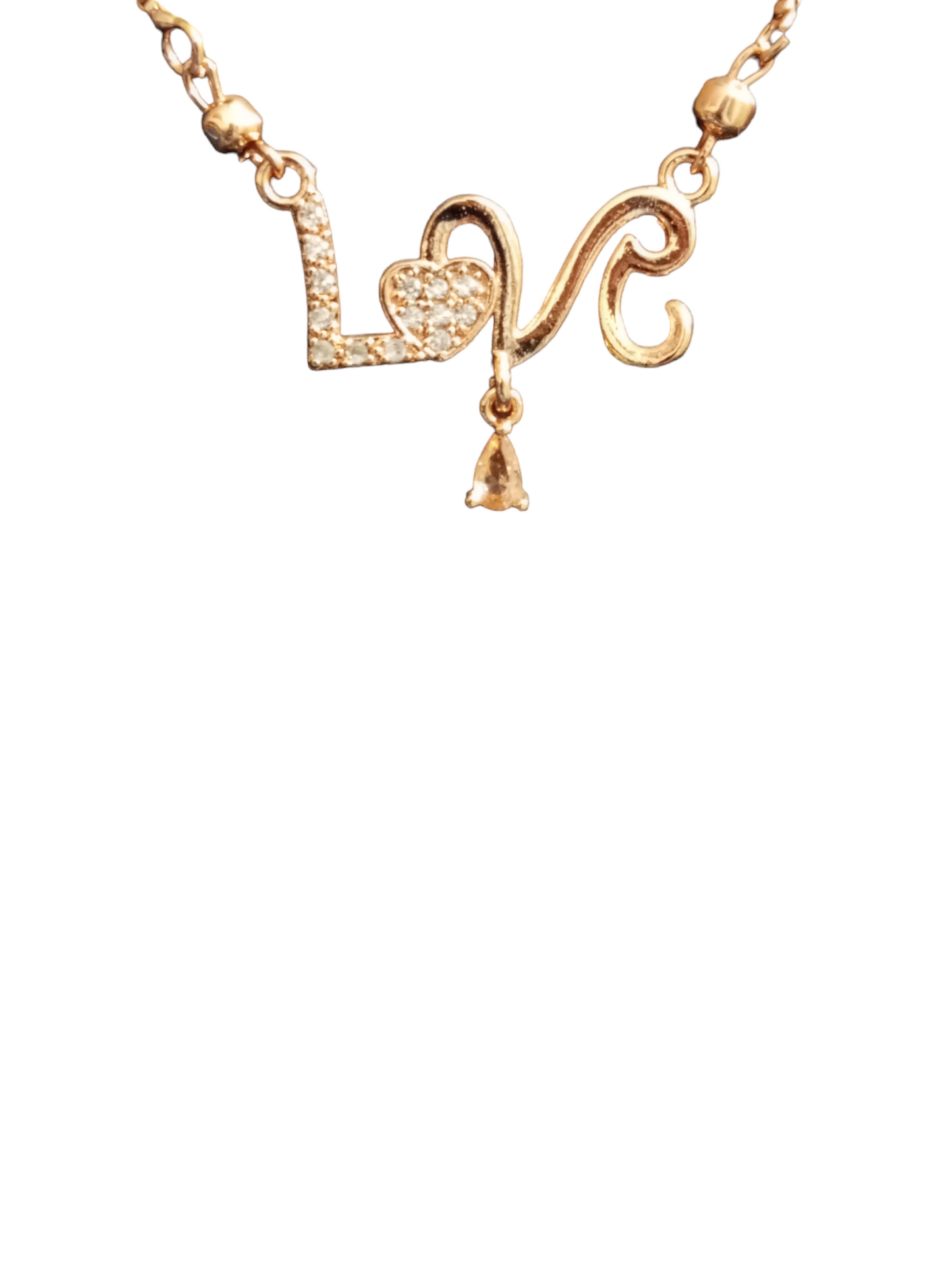 Chain with Love Pendant v3
