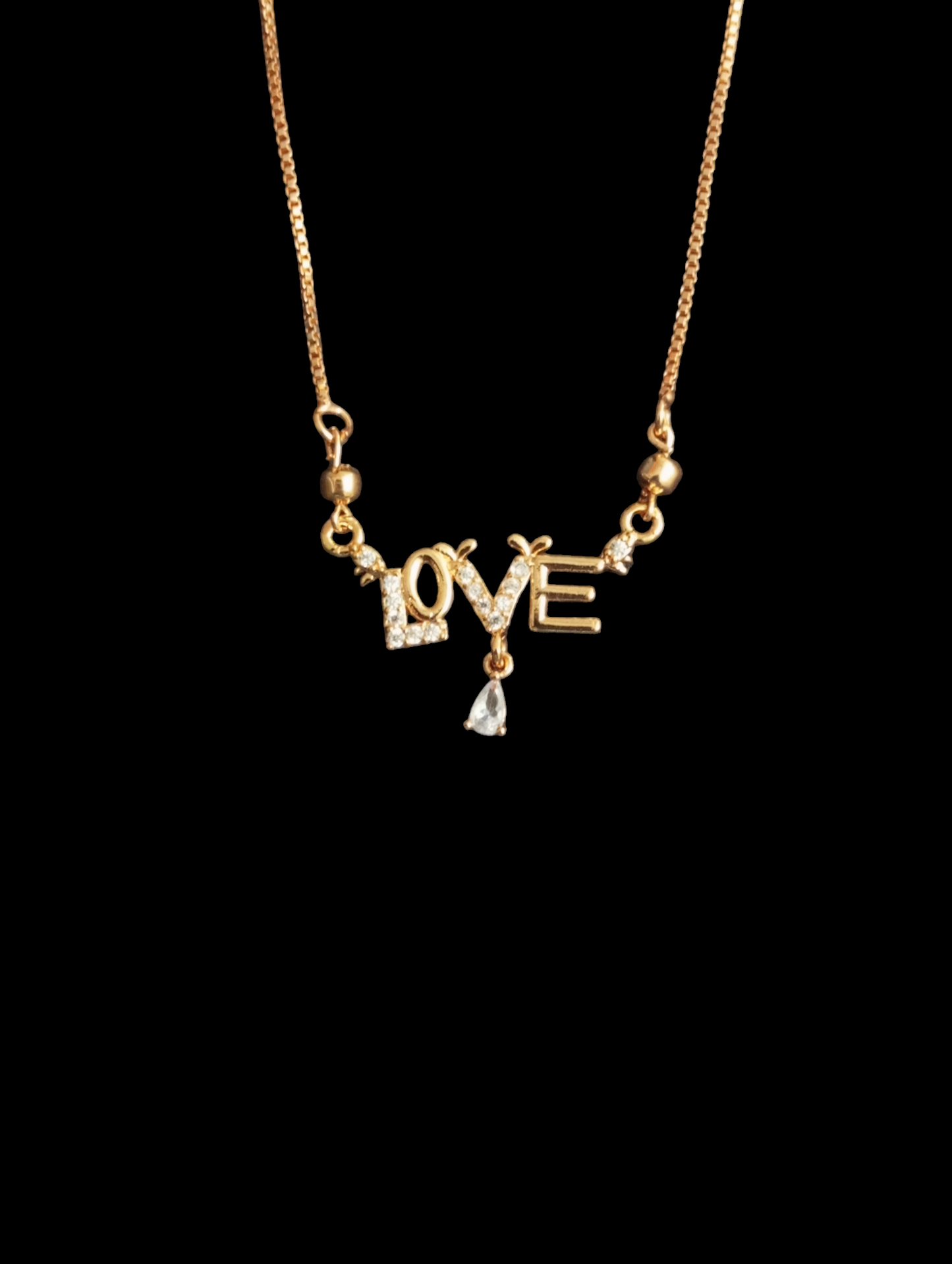 Chain with Love Pendant v1