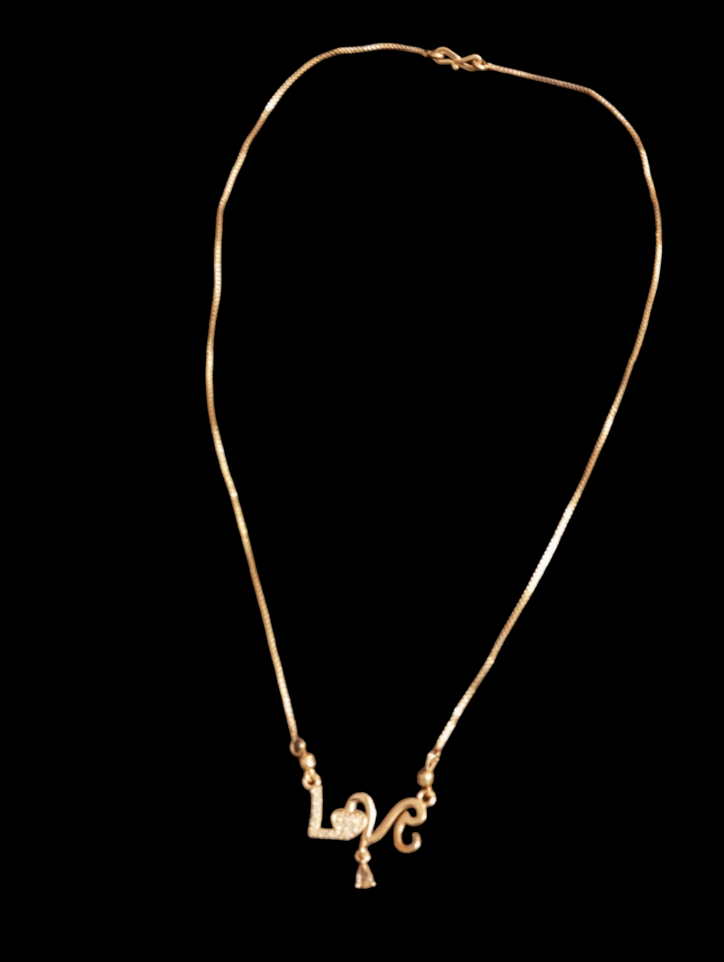 Chain with Love Pendant v3