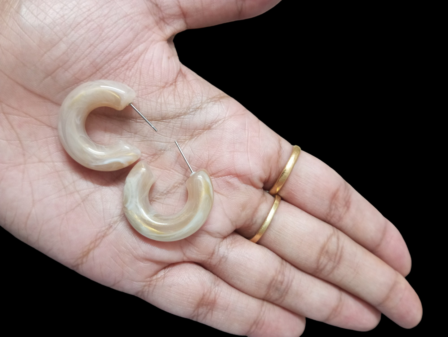 Half Hoop Earrings v2