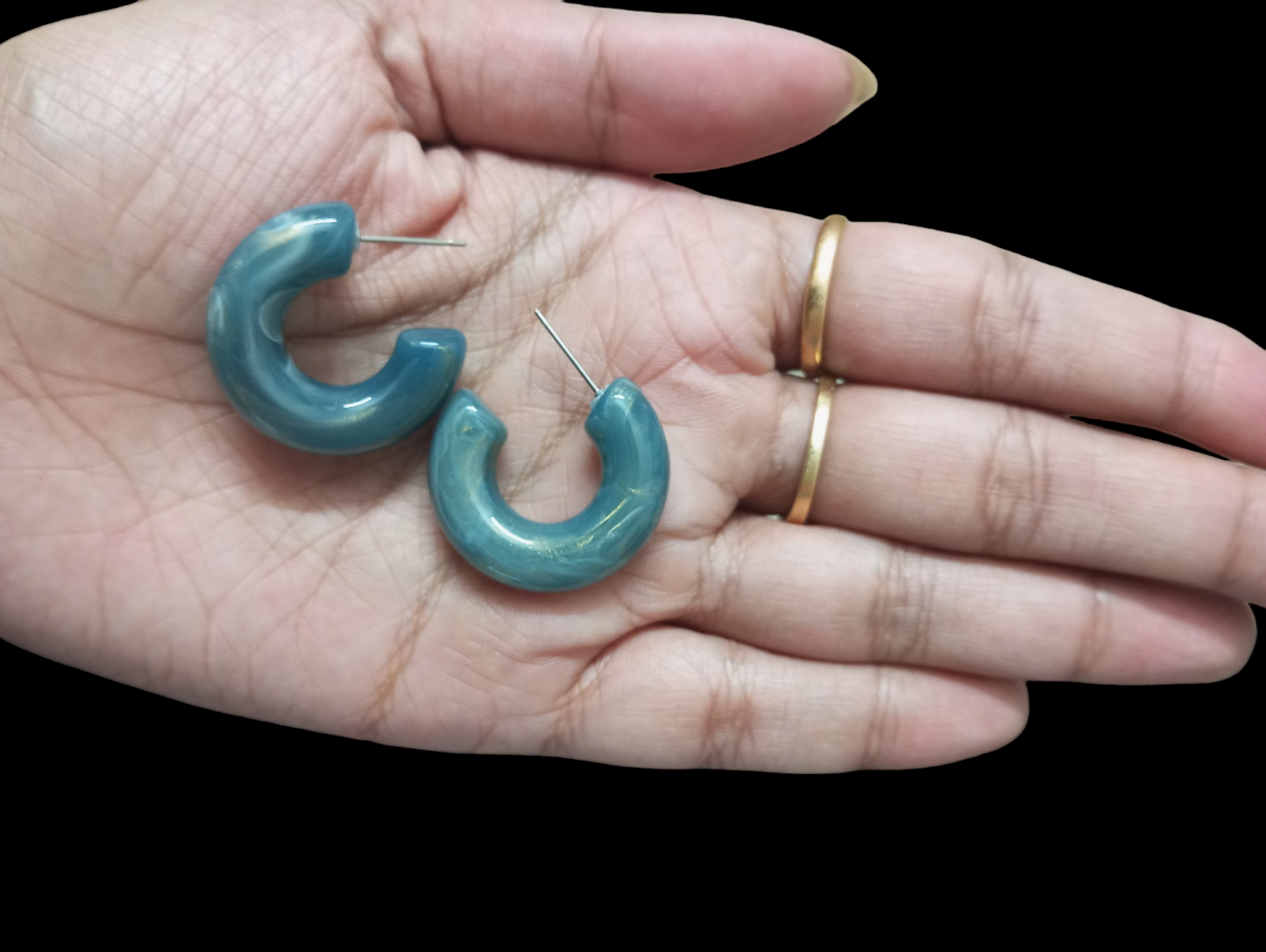 Half Hoop Earrings v5