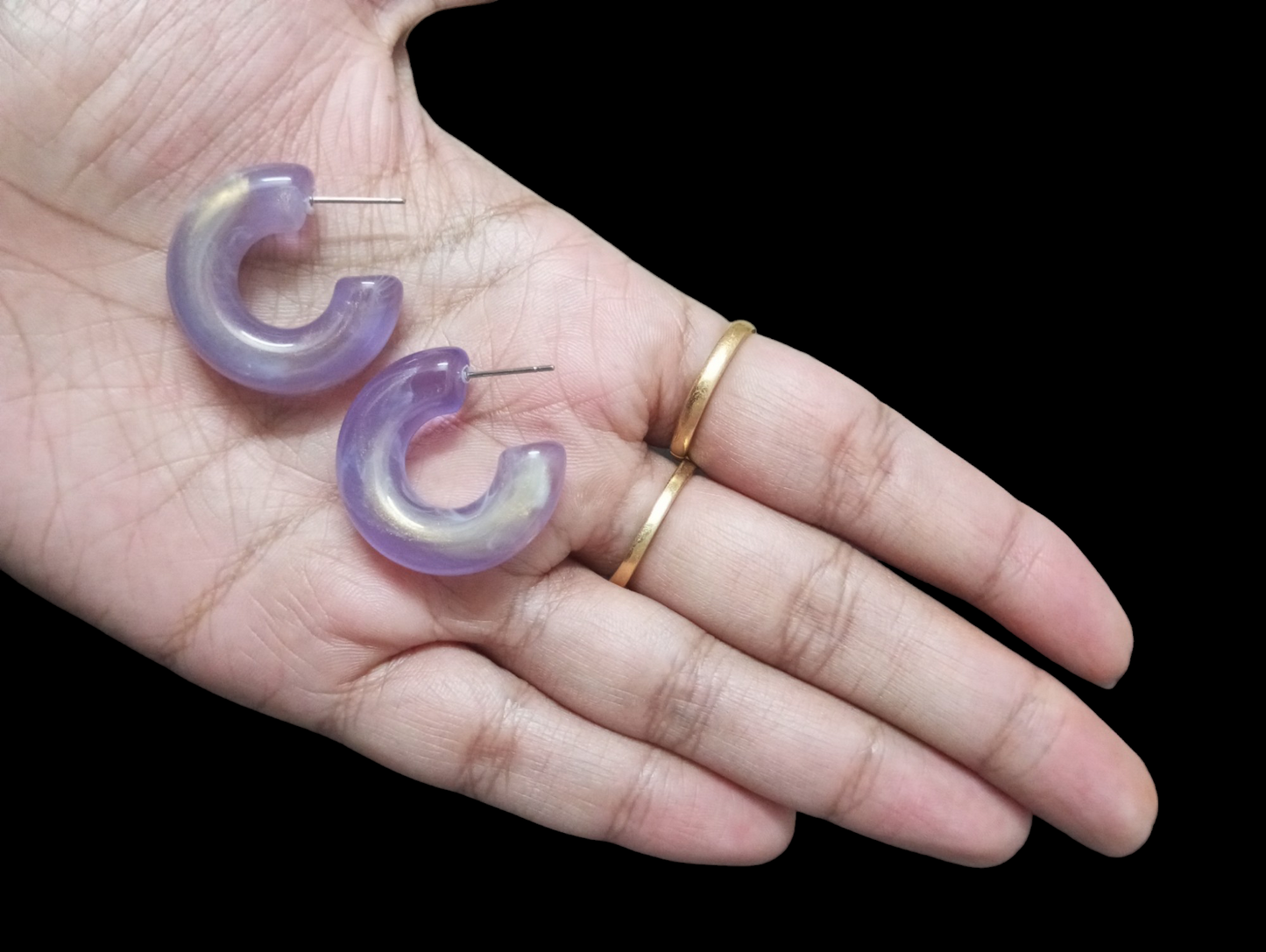 Half Hoop Earrings v4