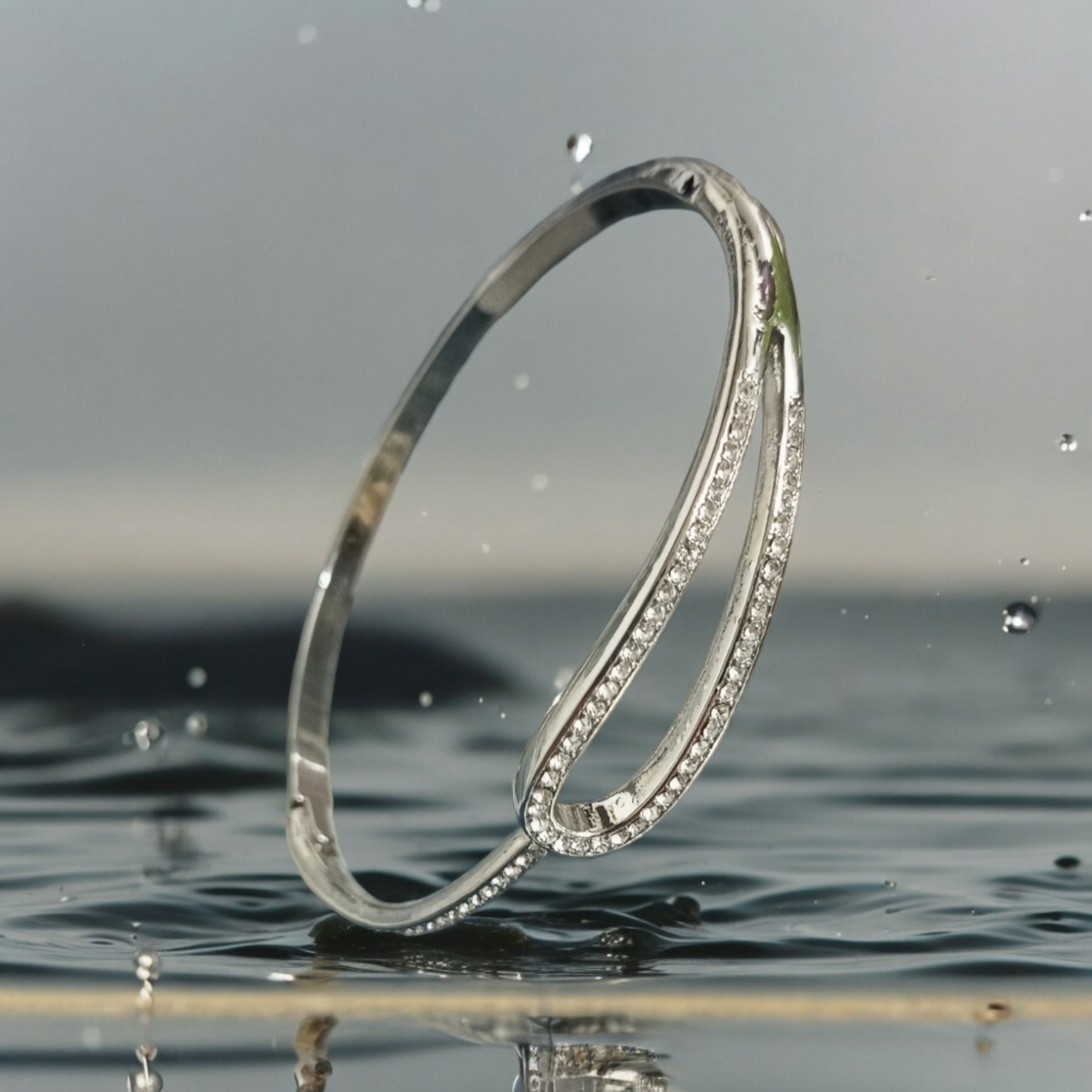 Anti Tarnish cz Silver Bracelet