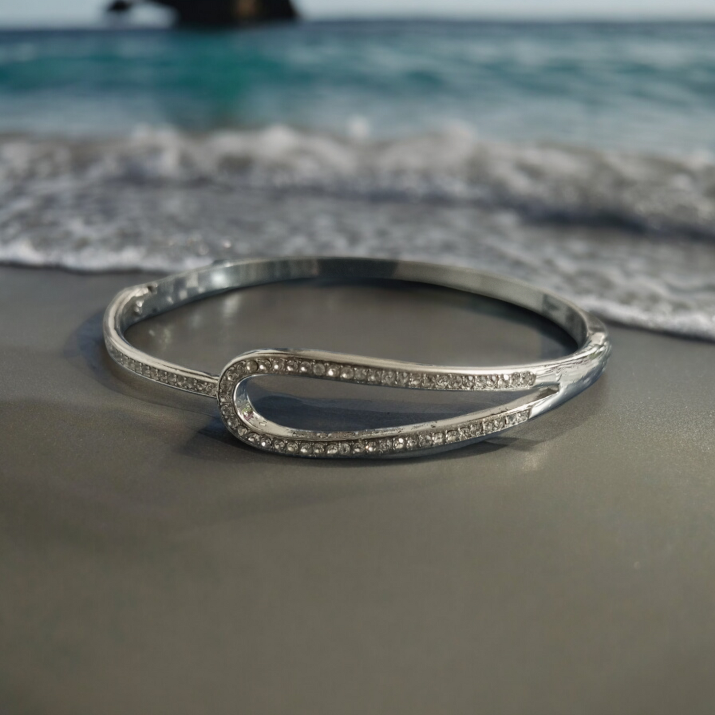Anti Tarnish cz Silver Bracelet