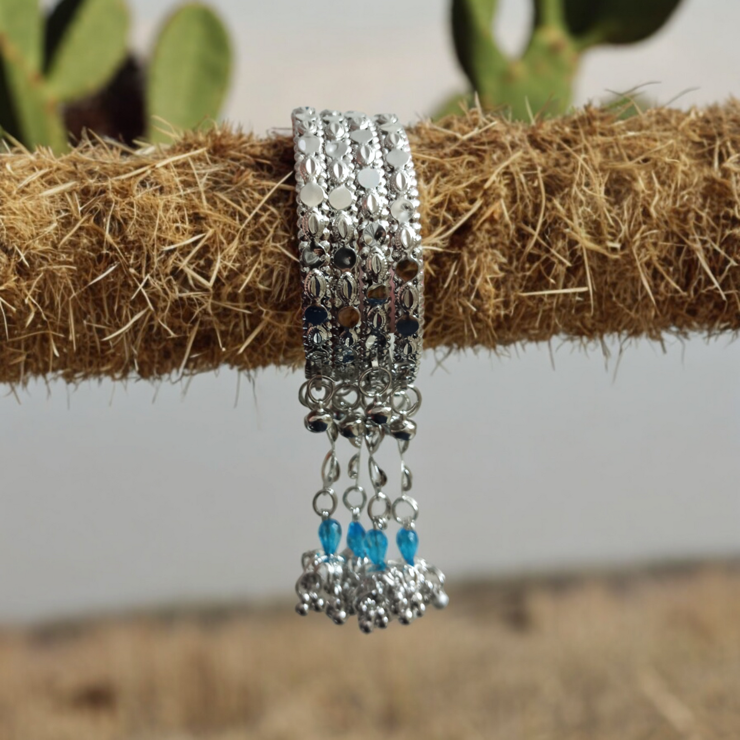Silver Hanging Bangles