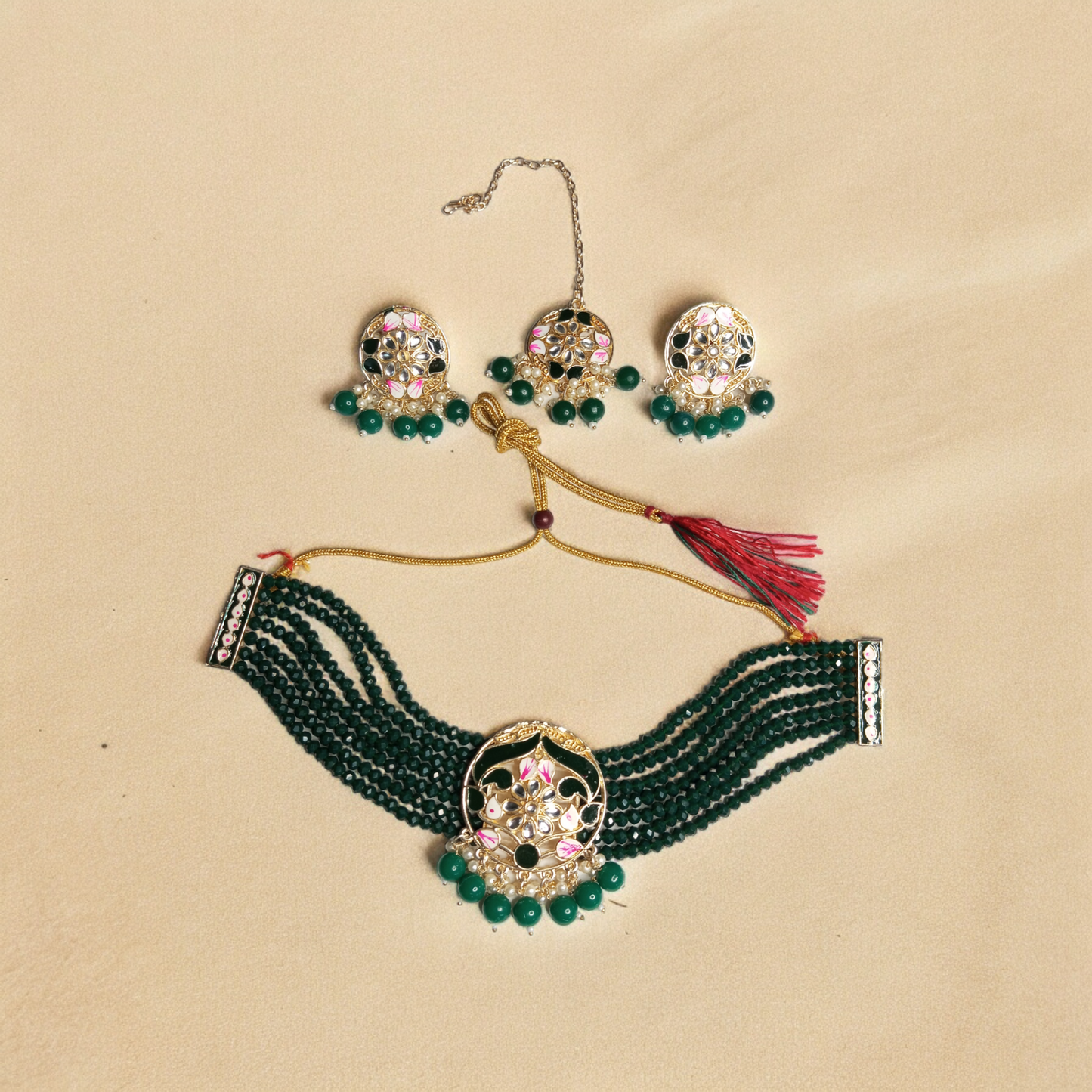 Kavya Choker Necklace Set