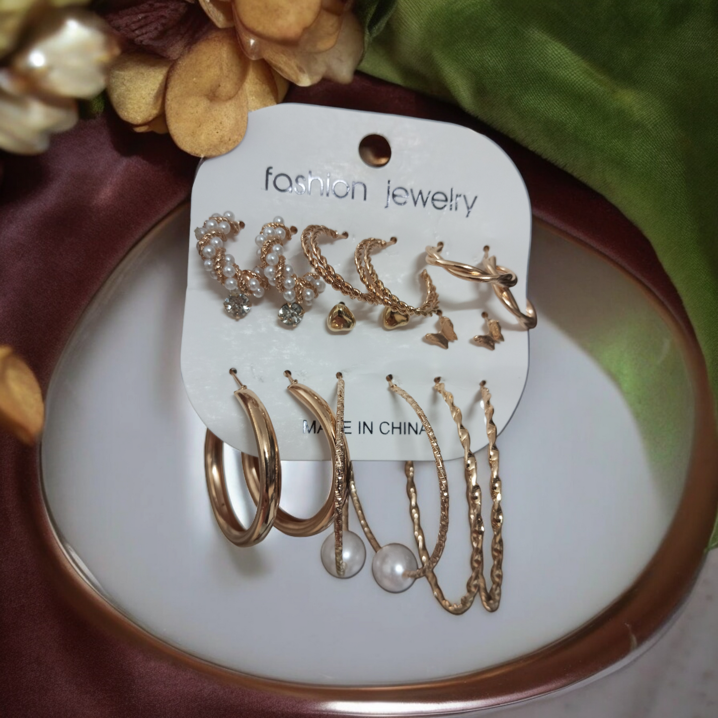 Perfect Combo of 9 Earrings D2