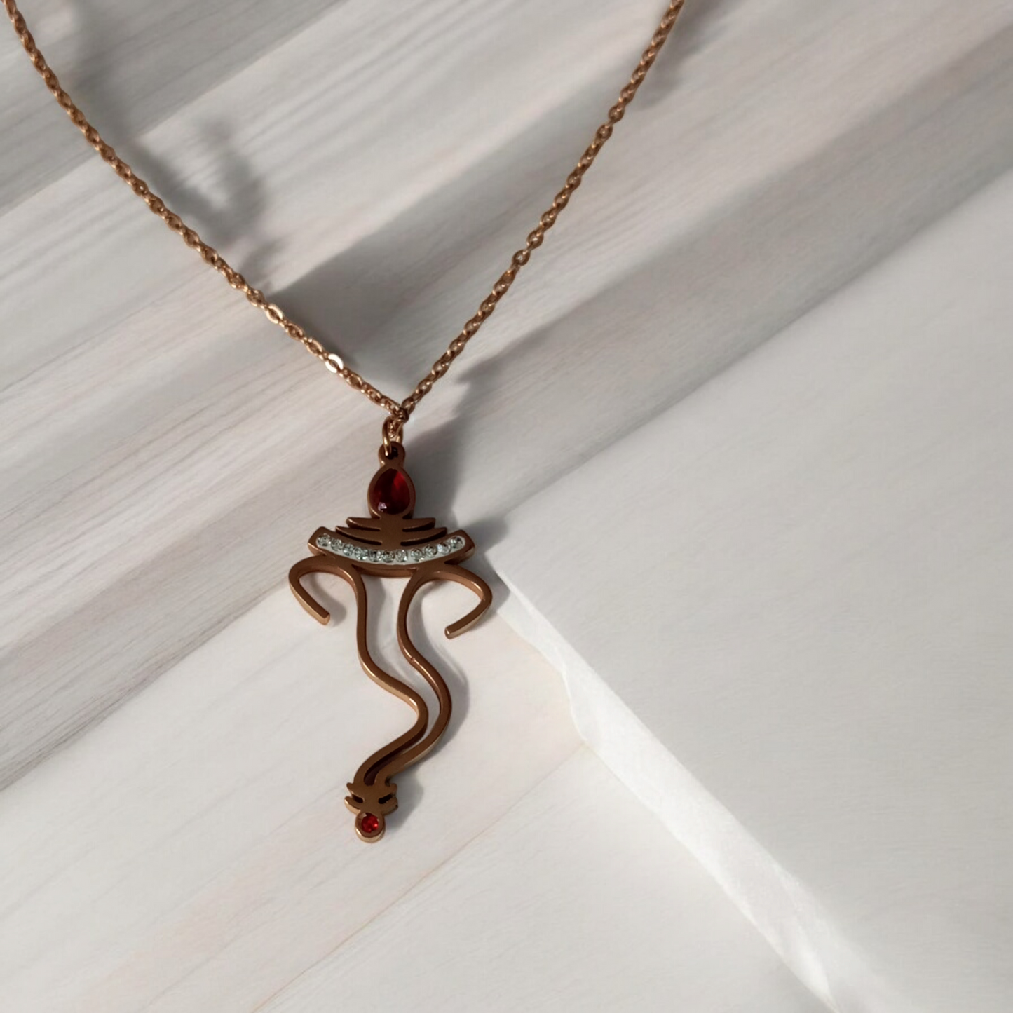 Ganeshaya Pendant with Chain