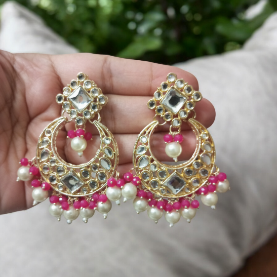 Pink Prisa Necklace Set