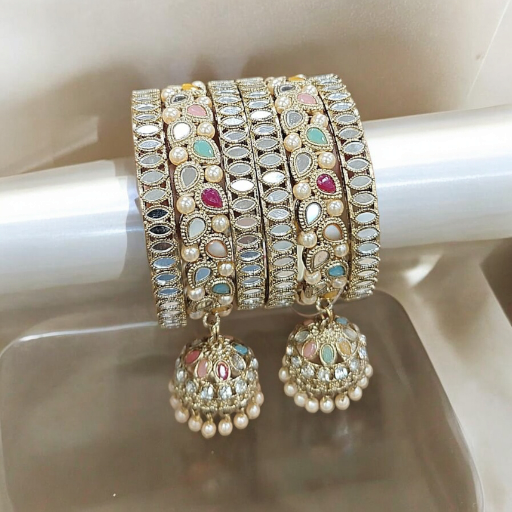 Muticolor AD Bangle Set