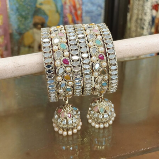 Muticolor AD Bangle Set