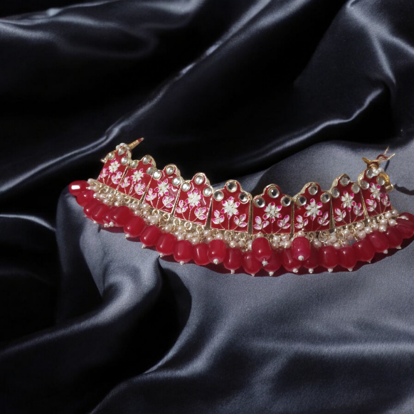 Beautiful Meenakari Choker Necklace
