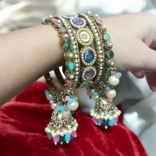 Digital Print AD Bangle Set