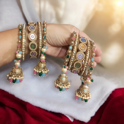 Digital Print AD Bangle Set