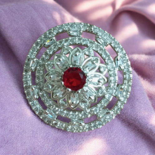 Adjustable Victoria Cocktail Ring