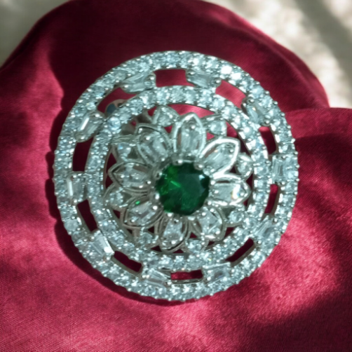 Adjustable Victoria Cocktail Ring