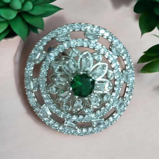 Adjustable Victoria Cocktail Ring