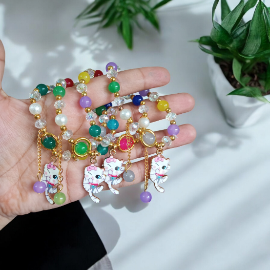 Cat Charm Bracelets v1