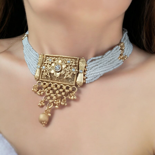 Tarini Choker Necklace Set