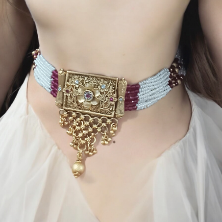 Rahini Choker Necklace Set