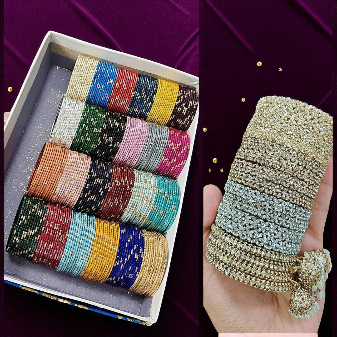 Saiyaara Saawariya Bangles Combo Box