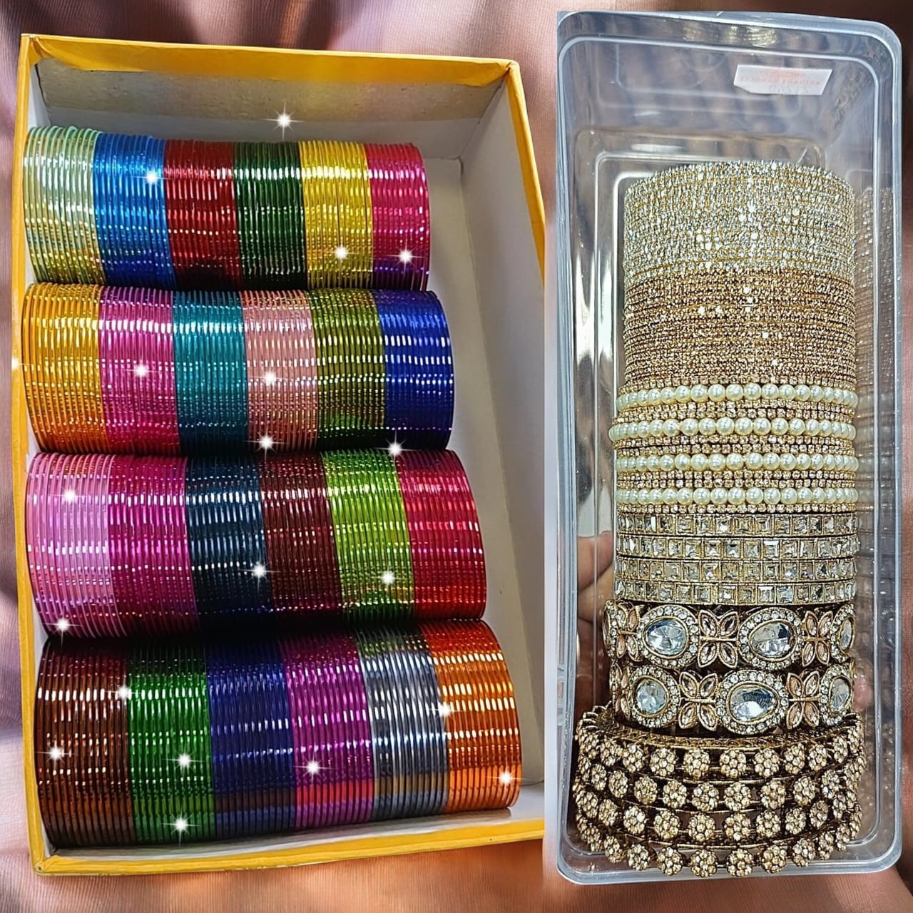 Magic Glossy Bangles Combo Box