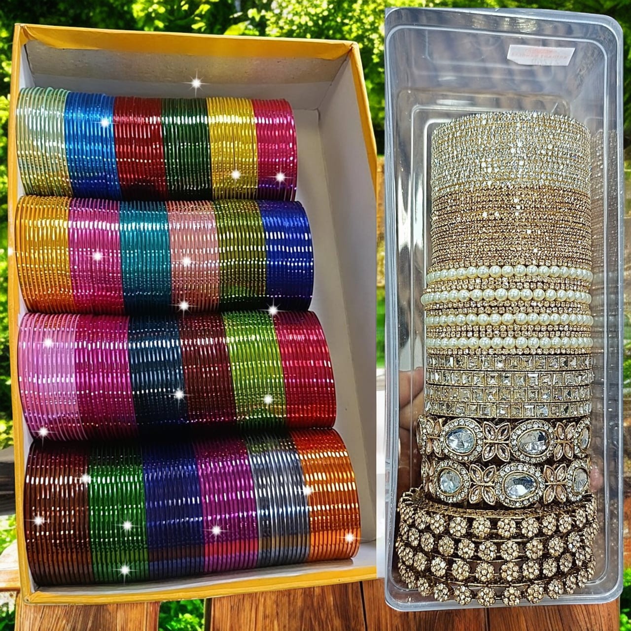 Magic Glossy Bangles Combo Box