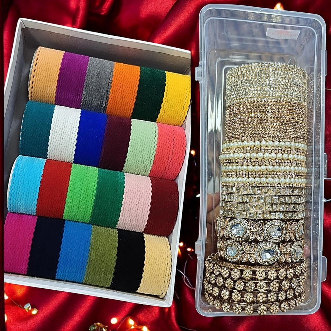 Magic Zigzag Bangles Combo Box
