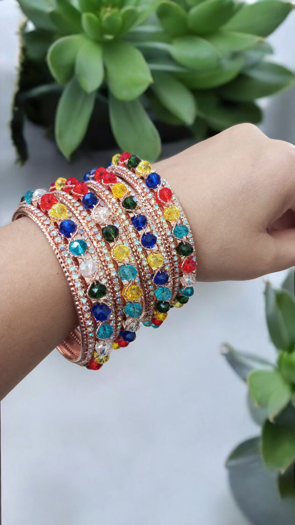 Vishakha Multicolor Bangles Set
