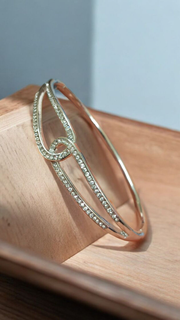 Anti Tarnish Aqua Bracelet