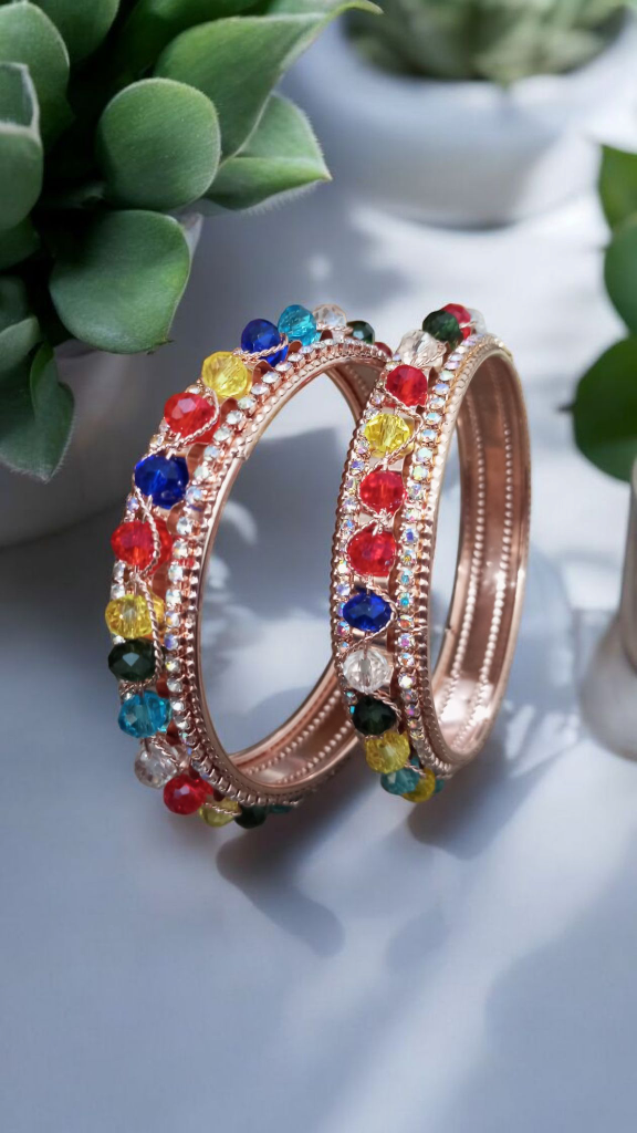 Vishakha Multicolor Bangles Set