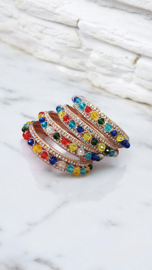 Vishakha Multicolor Bangles Set