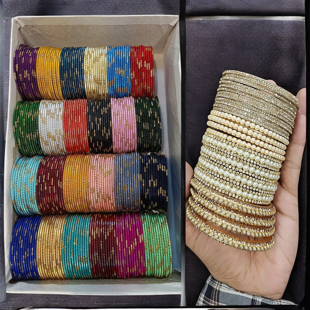 Super Queen Saawariya Bangles Combo Box