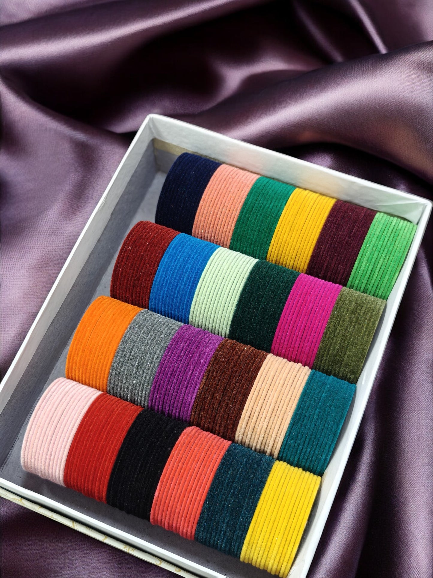 Velvet Metal Bangles Box