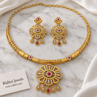 Suhani Gold Plated Necklace Set