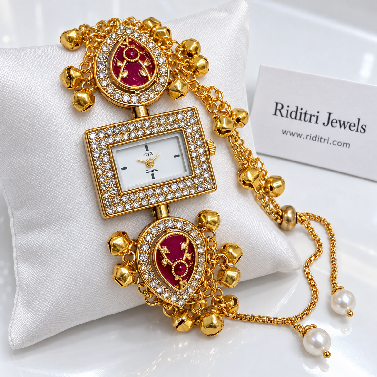 Mehr Ruby Ghungroo Watch