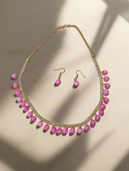 Fashion Necklace with Earrings v25