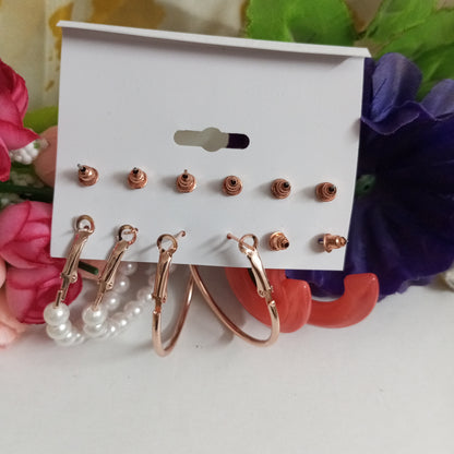 Combo of 6 Earrings- Be Party Ready
