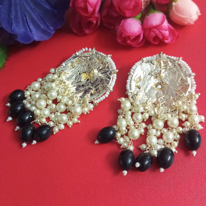 Ethnic Eartops with Meenakaari-Earrings