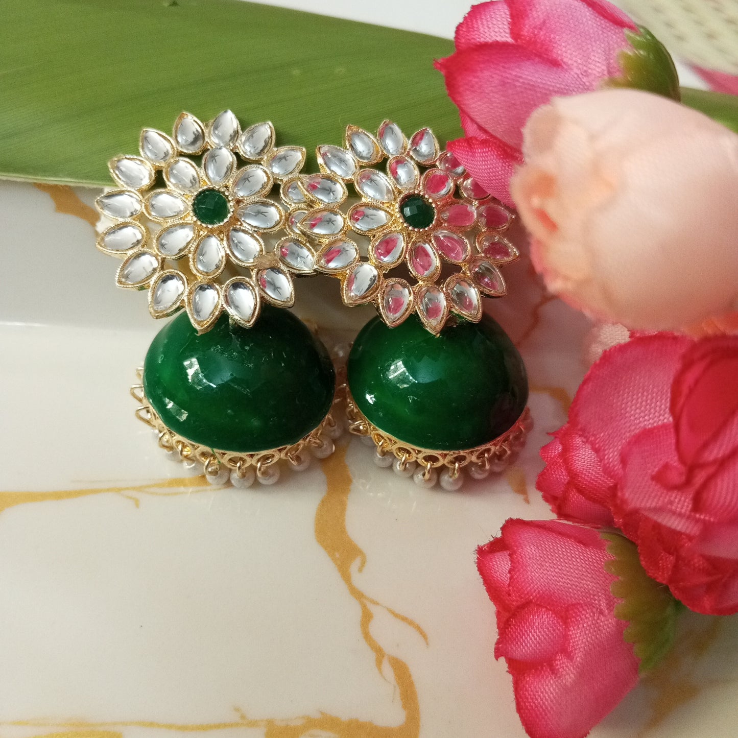 Cute Ethnic Jhumki Earrings