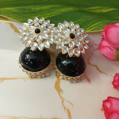 Cute Ethnic Jhumki Earrings