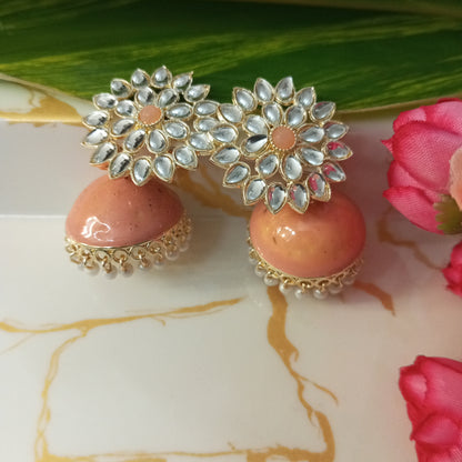 Cute Ethnic Jhumki Earrings