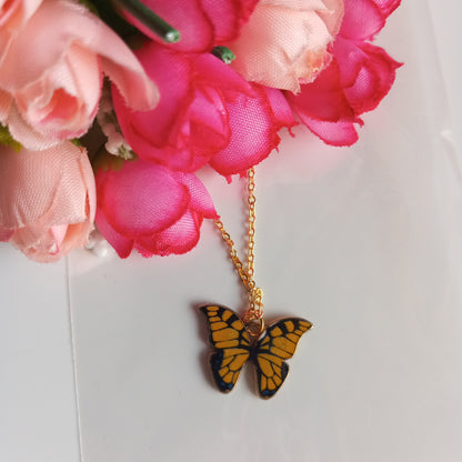 Chain with Pendant- B&Y Butterfly