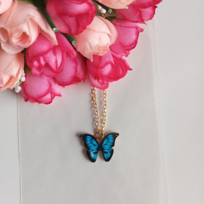 Chain with Pendant- B&B Butterfly