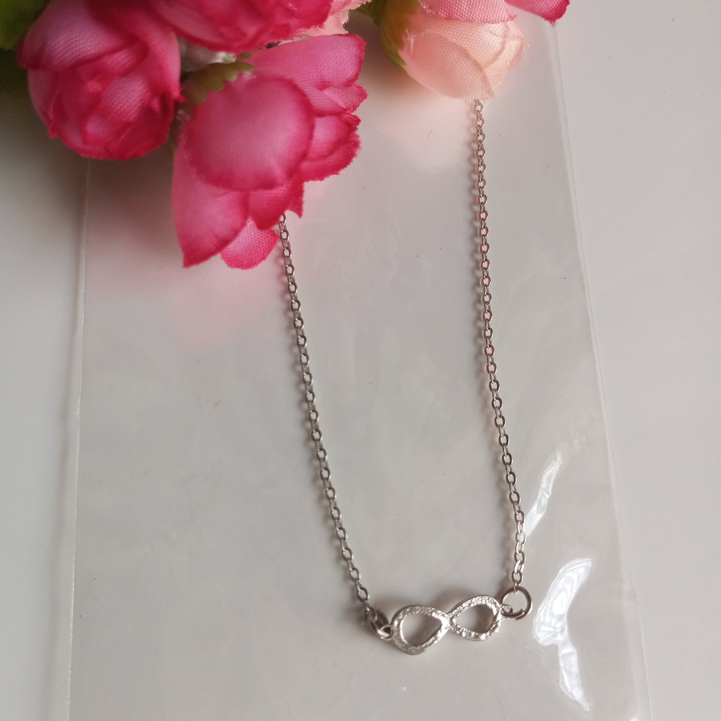 Silver Chain with Pendant- Infinity