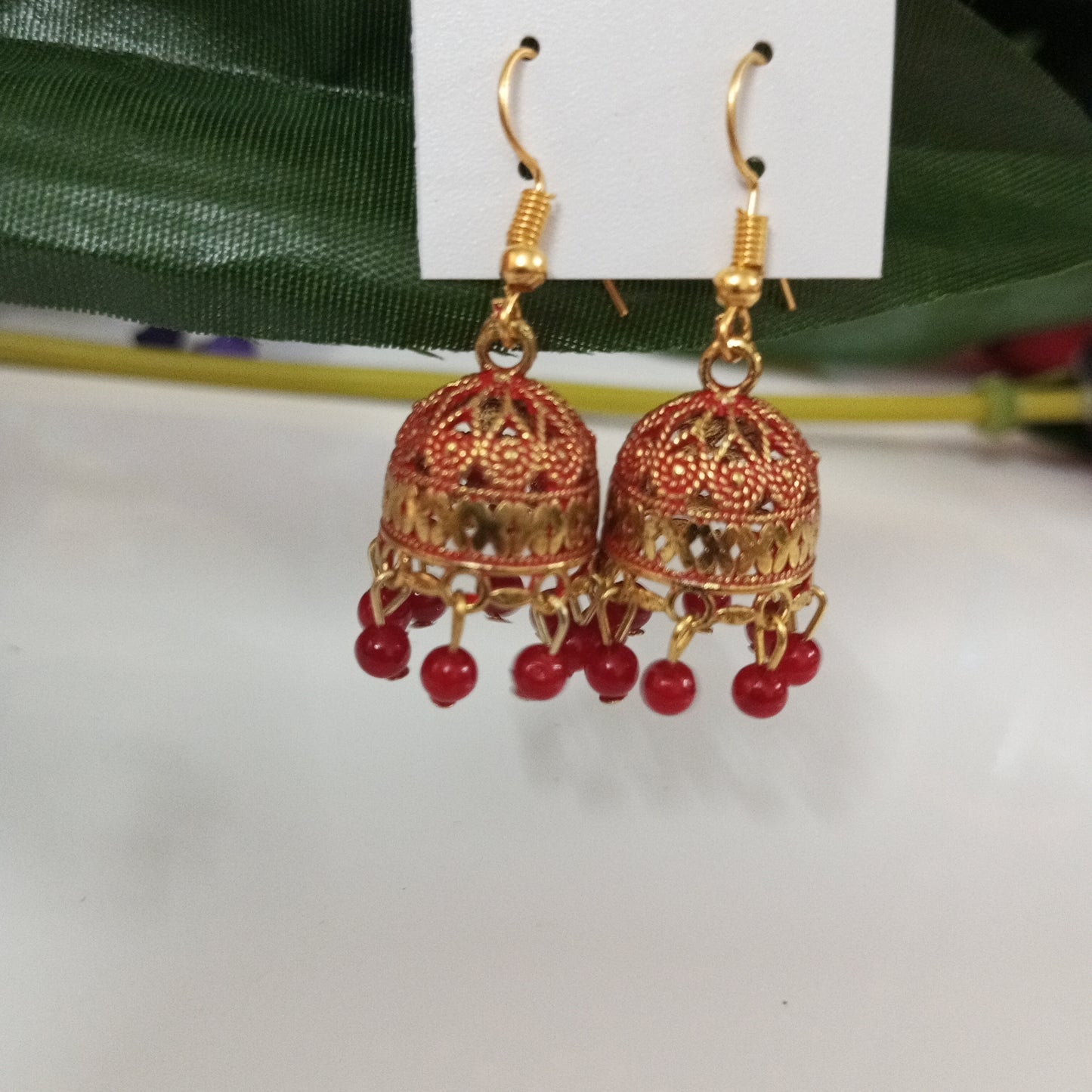 Oxidised Rangini Hanging Earrings