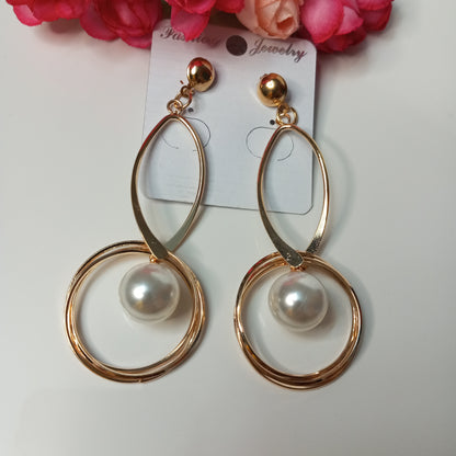 Sayesha Pearl Drop Earrings