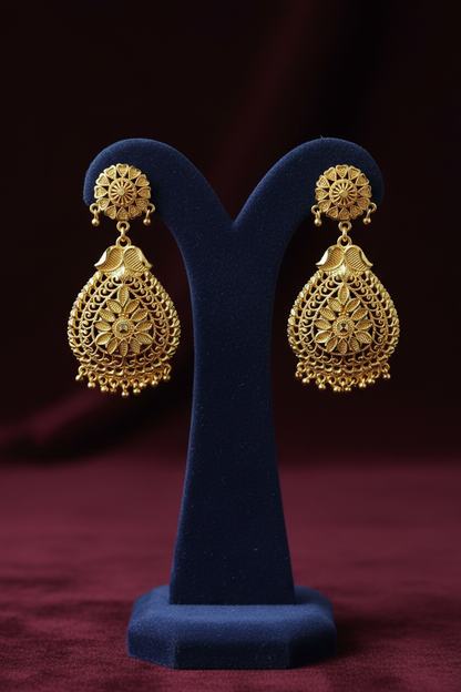 Gold Plated Vamika v2 Earrings