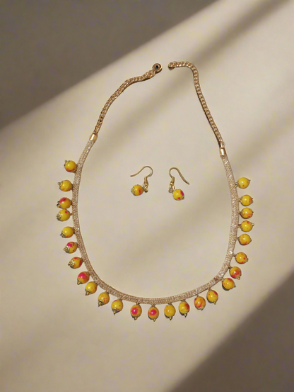 Fashion Necklace with Earrings v2