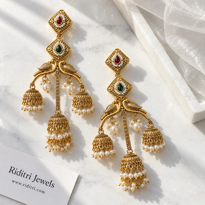 Viral Morni Kashmiri Earrings